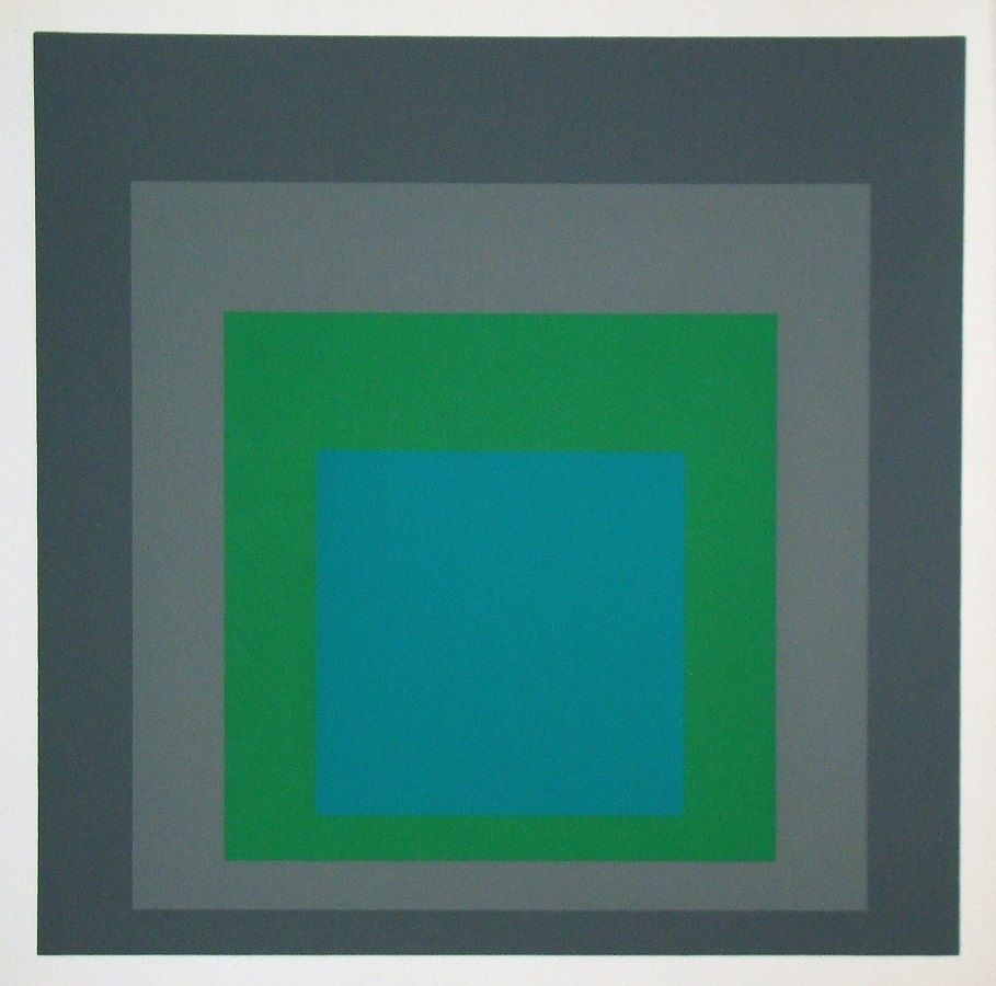 Serigrafia Albers - Renewed Hope, 1962