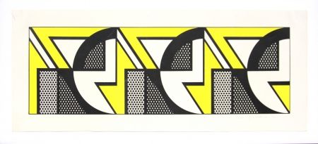 Litografia Lichtenstein - Repeated design