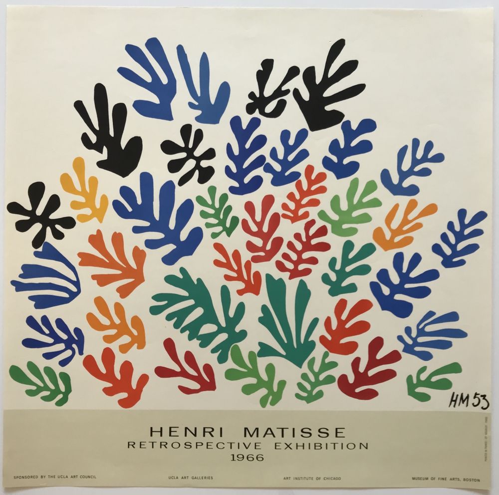 Litografia Matisse - Retrospective Exhibition