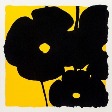 Serigrafia Sultan - Reversal Poppies-Yellow