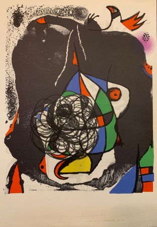 Litografia Miró - Revolutions I