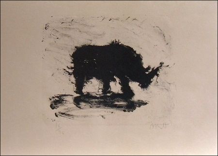 Litografia Barcelo - Rhinoceros