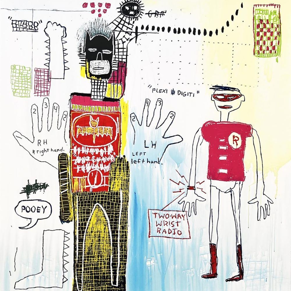 Serigrafia Basquiat - Riddle Me This