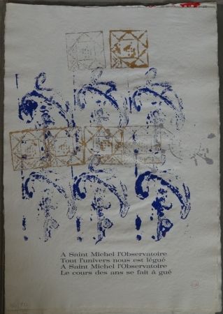 Libro Illustrato Arman - Ritournelle pour Saint Michel l'Observatoire