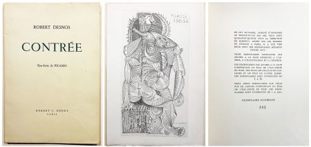 Libro Illustrato Picasso - Robert Desnos. CONTRÉE. 
