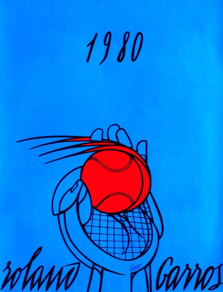 Manifesti Adami - Roland-Garros Official Poster