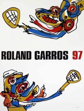 Serigrafia Saura - Roland Garros 97
