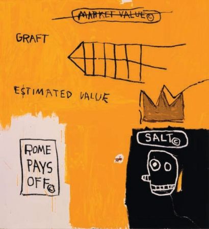 Serigrafia Basquiat - Rome Pays Off