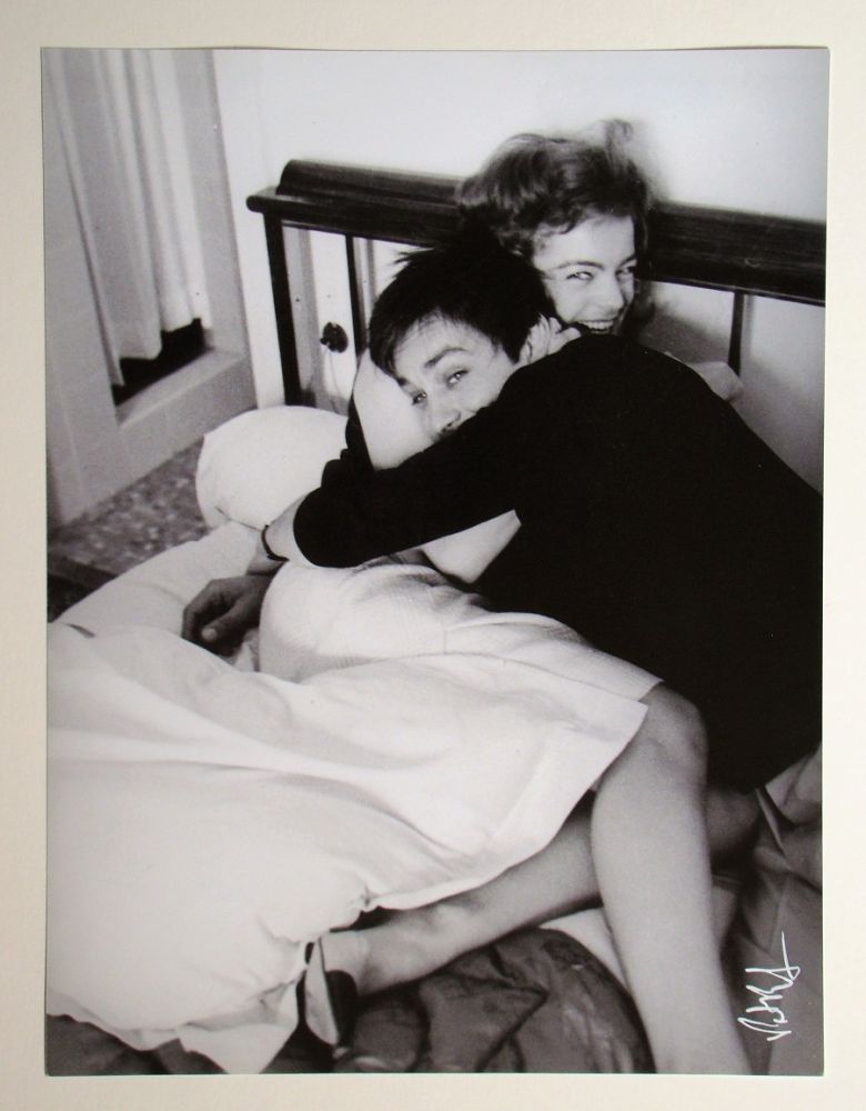 Fotografie Bertrand - Romy Schneider et Alain Delon, 1963
