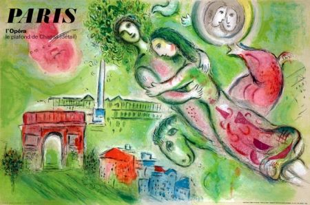 Litografia Chagall - Roméo et Juliette