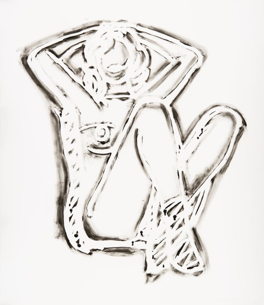 Litografia Wesselmann - Rosemary Sitting Straight Up