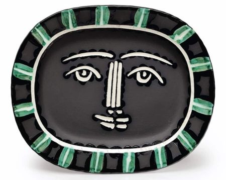 Ceramica Picasso - Rostro Gris