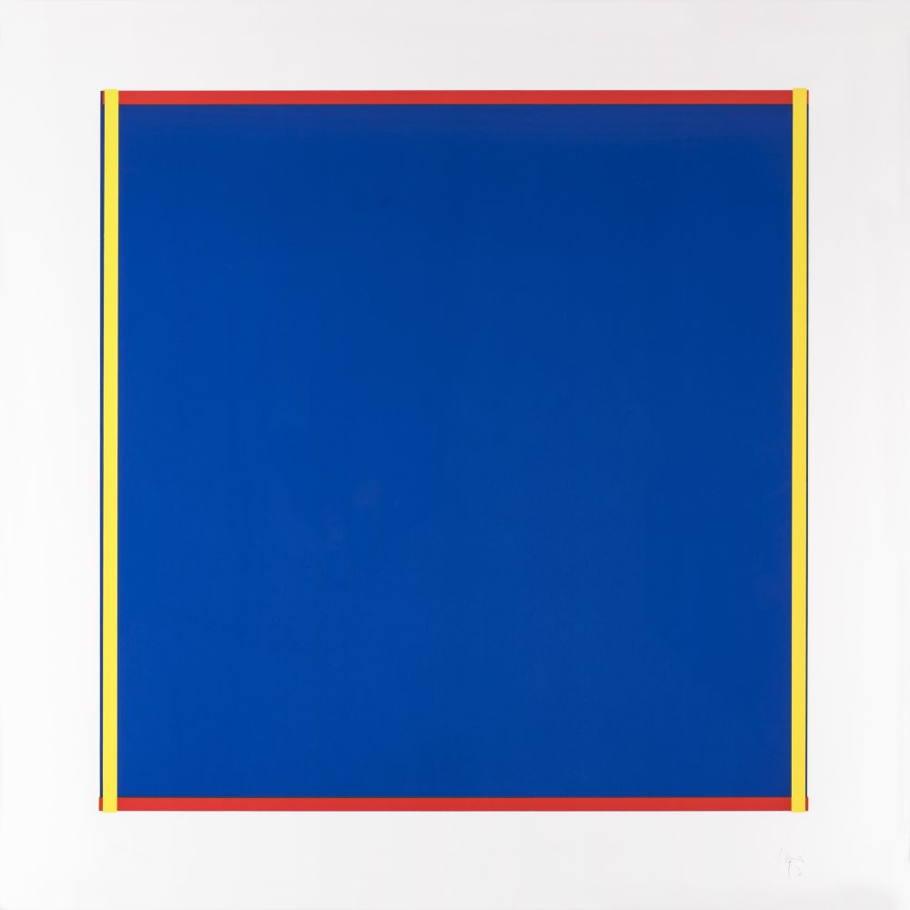 Serigrafia Knoebel - Rot, Gelb, Weiss, Blau 02