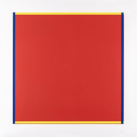 Serigrafia Knoebel - Rot, Gelb, Weiss, Blau 04