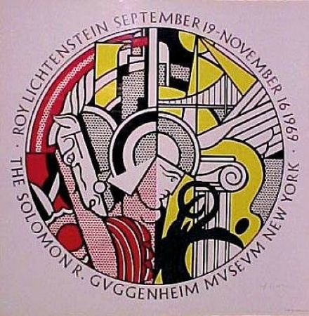 Serigrafia Lichtenstein - Roy Lichtenstein, Sept. 19-Nov. 16, 1969, The Solomon R. Guggenheim Museum, New York