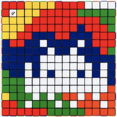 Multiplo Invader - Rubik Camouflage NVDR1-2