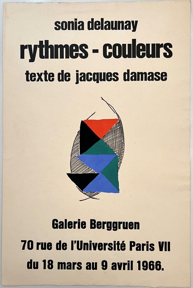 Manifesti Delaunay - Rythmes-couleurs