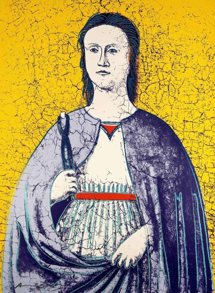 Serigrafia Warhol - Saint Apollonia, II.333