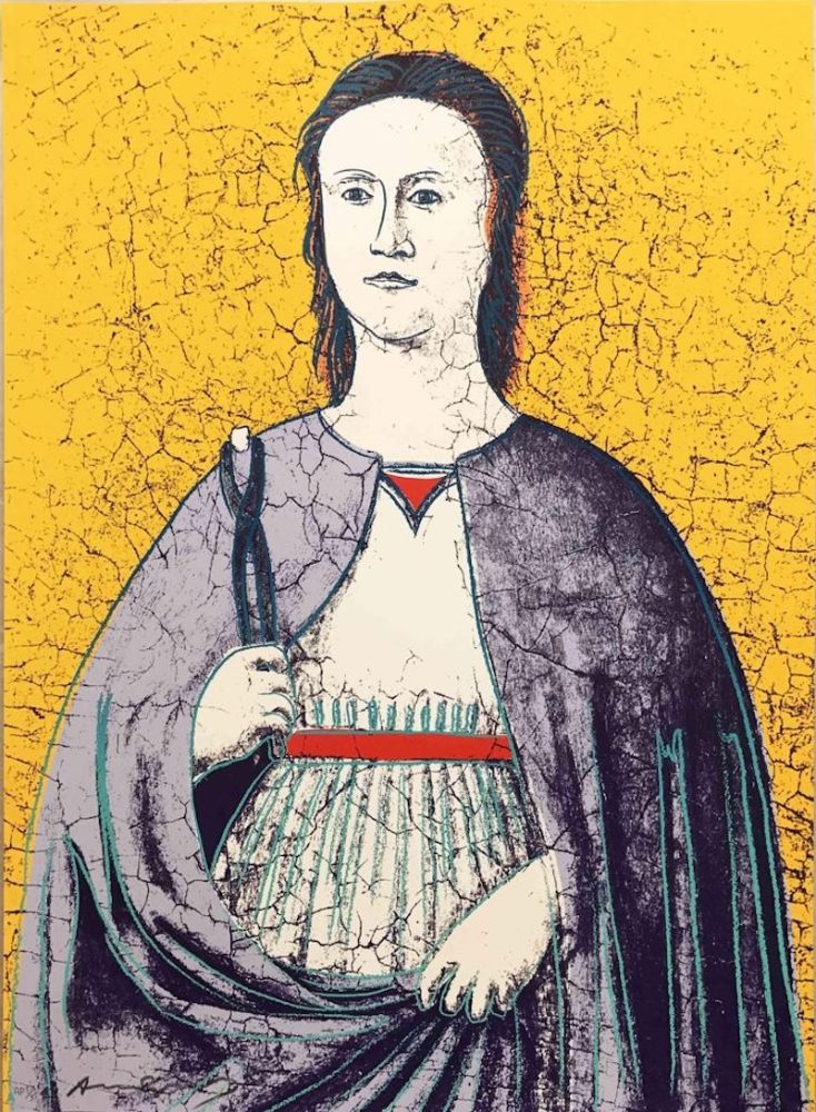 Serigrafia Warhol - Saint Apollonia, II.333