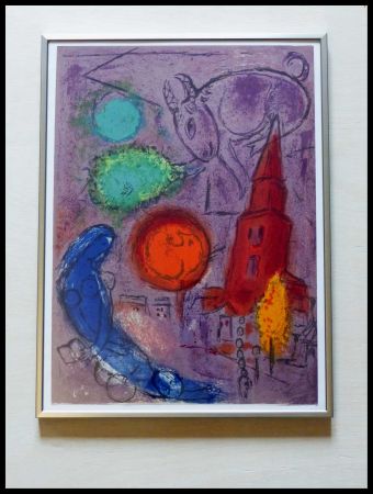Litografia Chagall - SAINT GERMAIN DES PRES