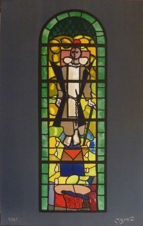 Litografia Braque - Sainte Dominique