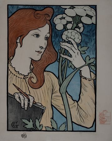 Manifesti Grasset - Salon des Cent / Exposition E. Grasset. 1894 deluxe version