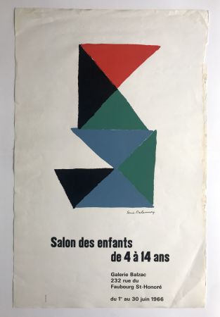 Serigrafia Delaunay - Salon des enfants de 4 à 14 ans / Galerie Balzac