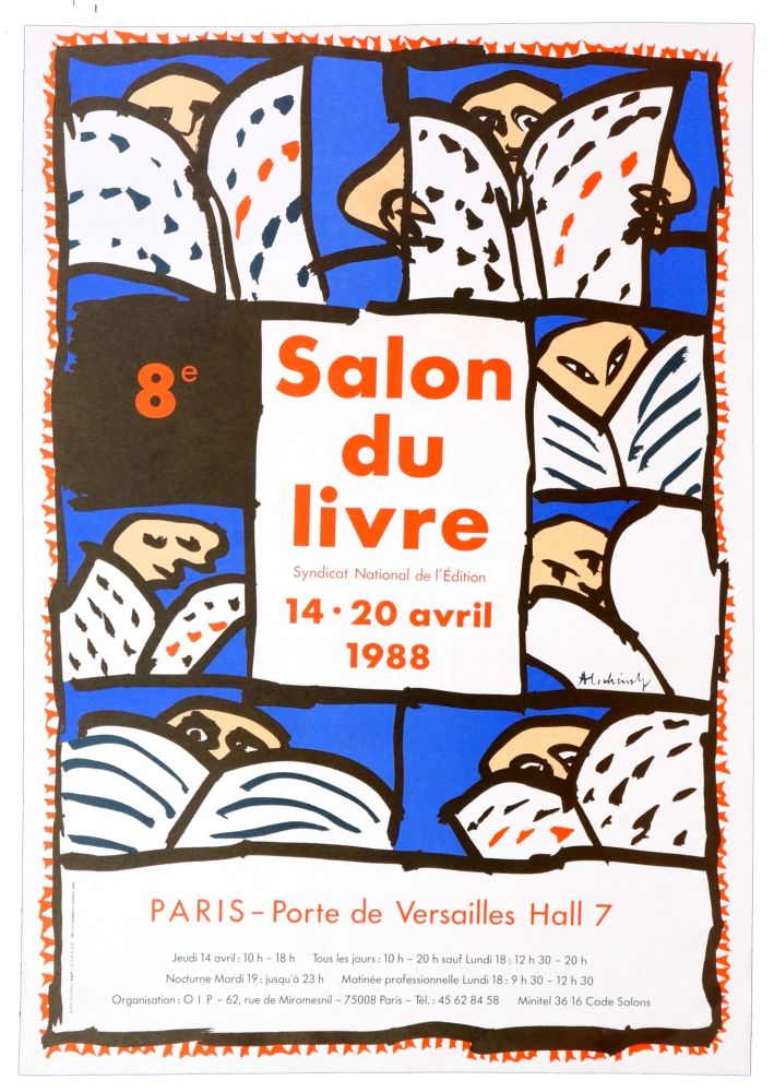 Manifesti Alechinsky - Salon du Livre