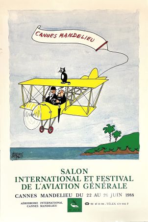 Manifesti Faizant - Salon International et Festival de l'Aviation Générale