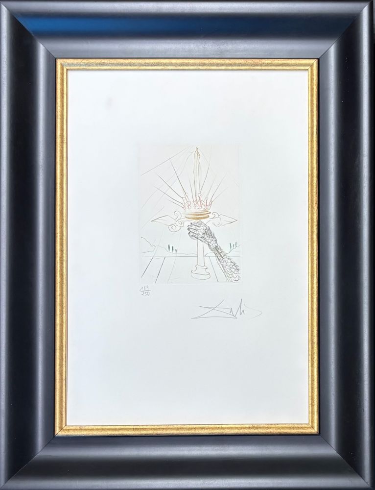 Punta Secca Dali - Salvador Dalì (1904-1989) - King John - Drypoint, etching - 1970
