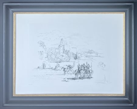 Punta Secca Dali - Salvador Dalì (1904-1989) - Rome and Cadaqués - Heliogravure and drypoint etching on Arches paper - 1972