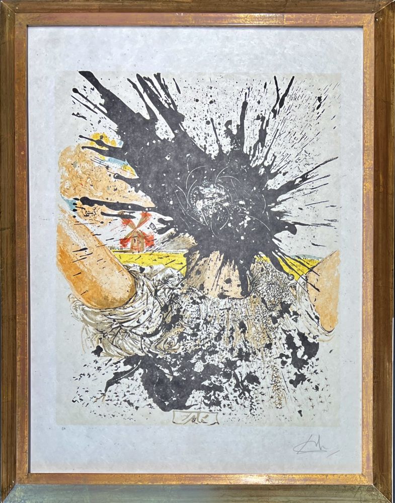Litografia Dali - Salvador Dalí (1904-1989) - Coloured lithograph on paper - 1981