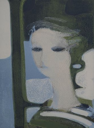 Litografia Minaux - Sandra, 1965