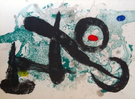 Litografia Miró - Sans