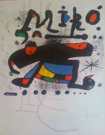 Litografia Miró - Sans titre