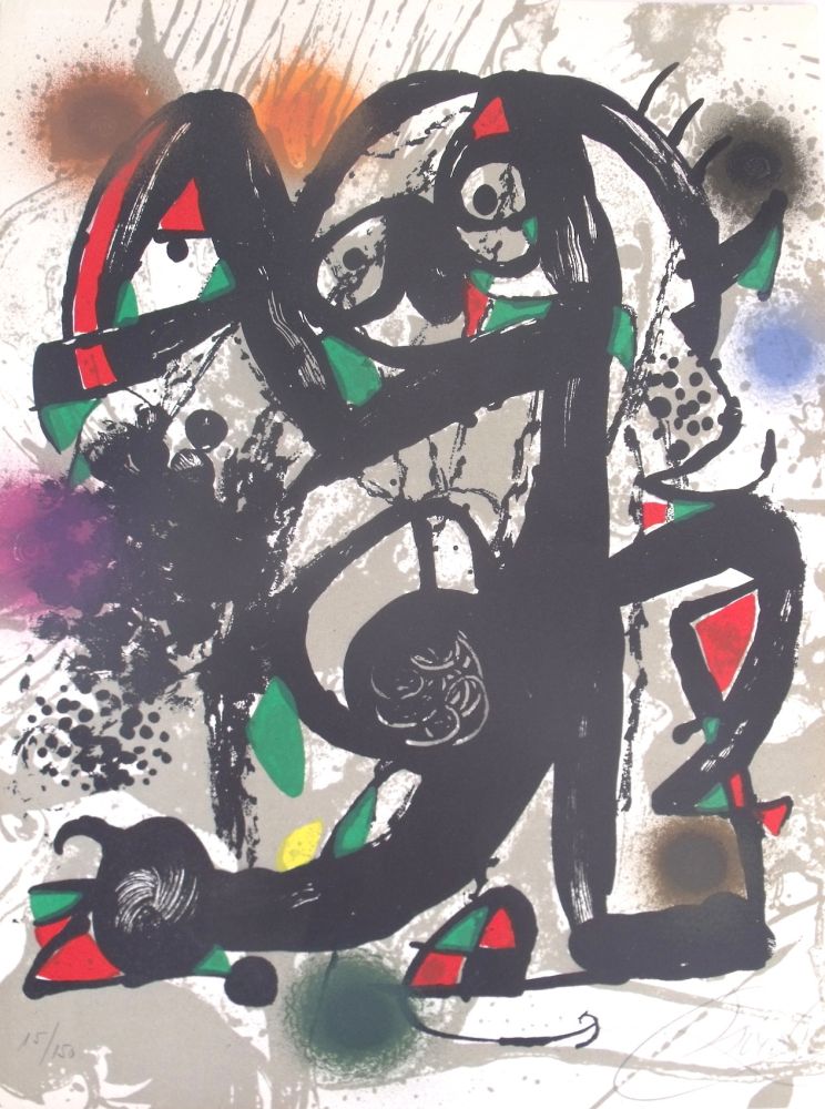 Litografia Miró - Sans Titre