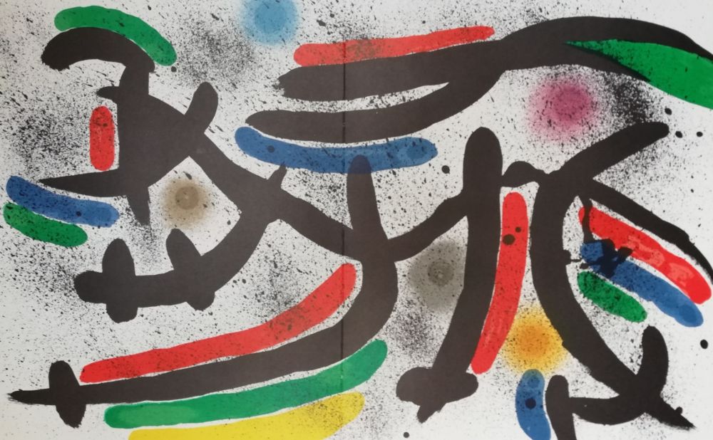 Litografia Miró - Sans titre