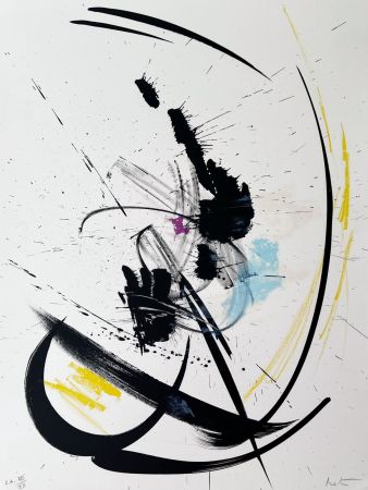 Litografia Miotte - Sans titre 