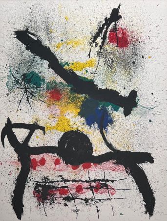Litografia Miró - Sans titre 
