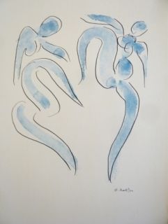 Litografia Matisse - Sans titre