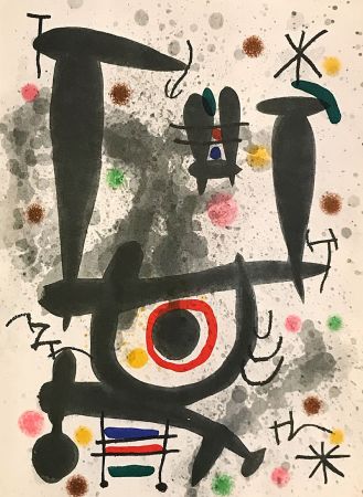 Litografia Miró - Sans titre (1971)