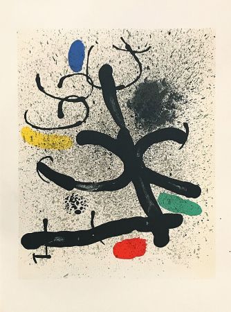 Litografia Miró -  Sans titre (1971)