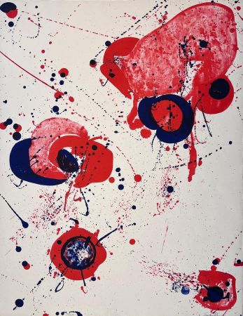 Litografia Francis - Sans titre (SF 49) 