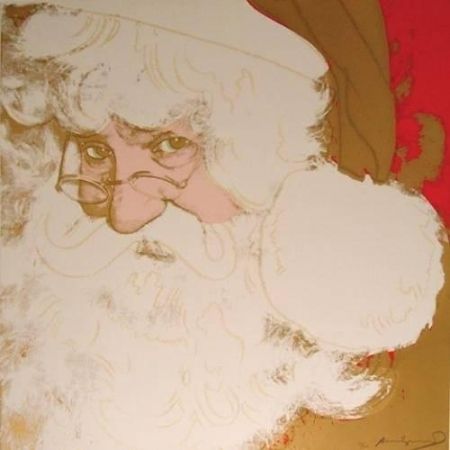 Serigrafia Warhol - Santa Claus