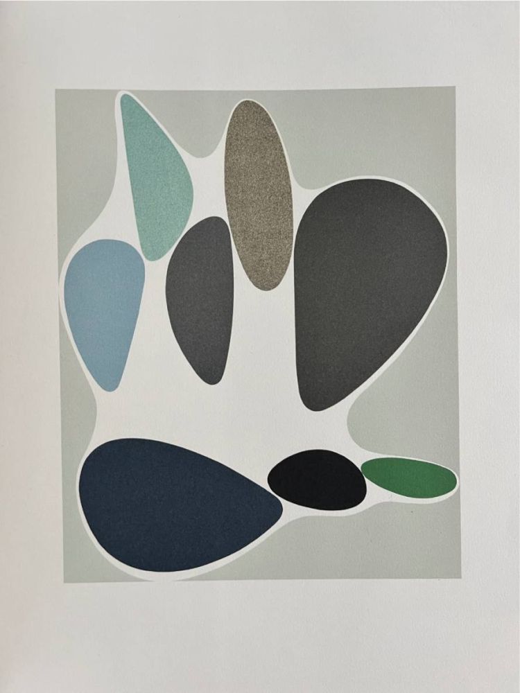 Litografia Vasarely - Sauzon