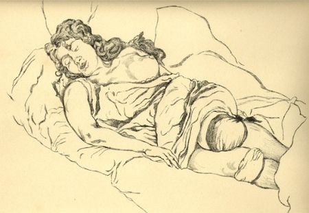 Libro Illustrato Vrieslander - Schlafende Frauen / Sleeping Women