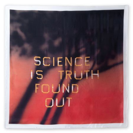 Multiplo Ruscha - Science is Truth Found Out