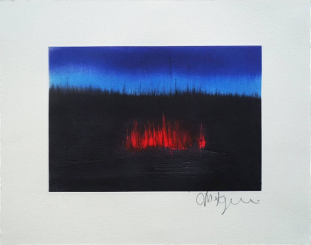 Incisione Kapoor - Scorched Earth