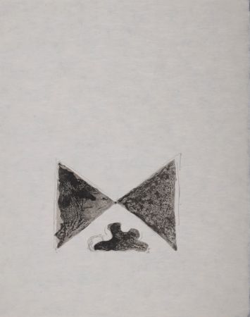 Litografia Braque - Scrute tes paupières, 1963