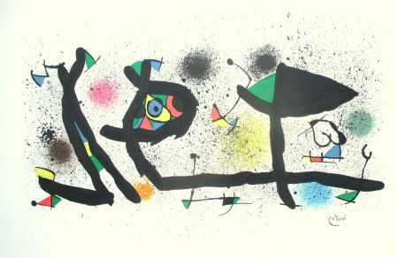 Litografia Miró - Sculptures